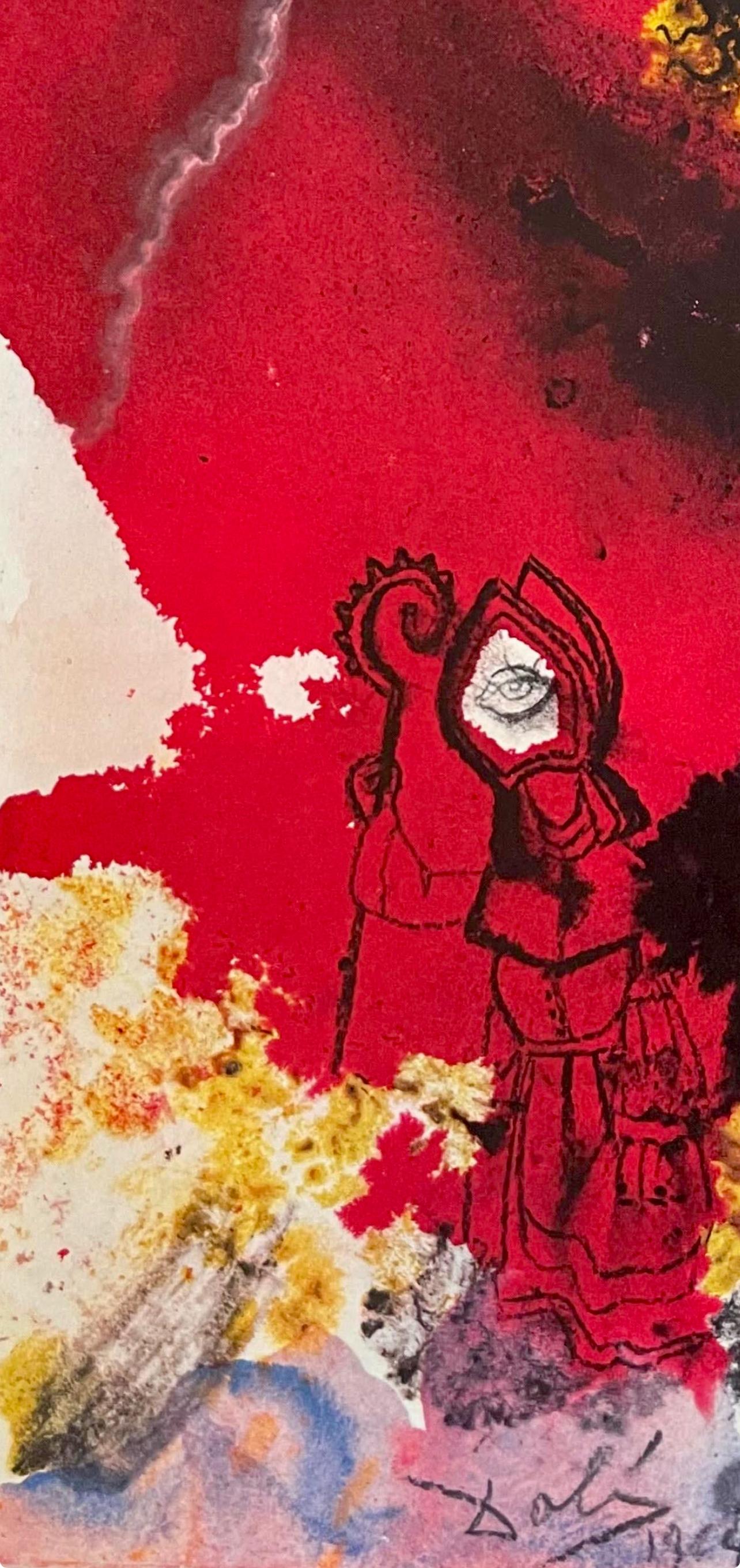 Litografia a colori su carta vélin Fabriano charta ex meris pannis 