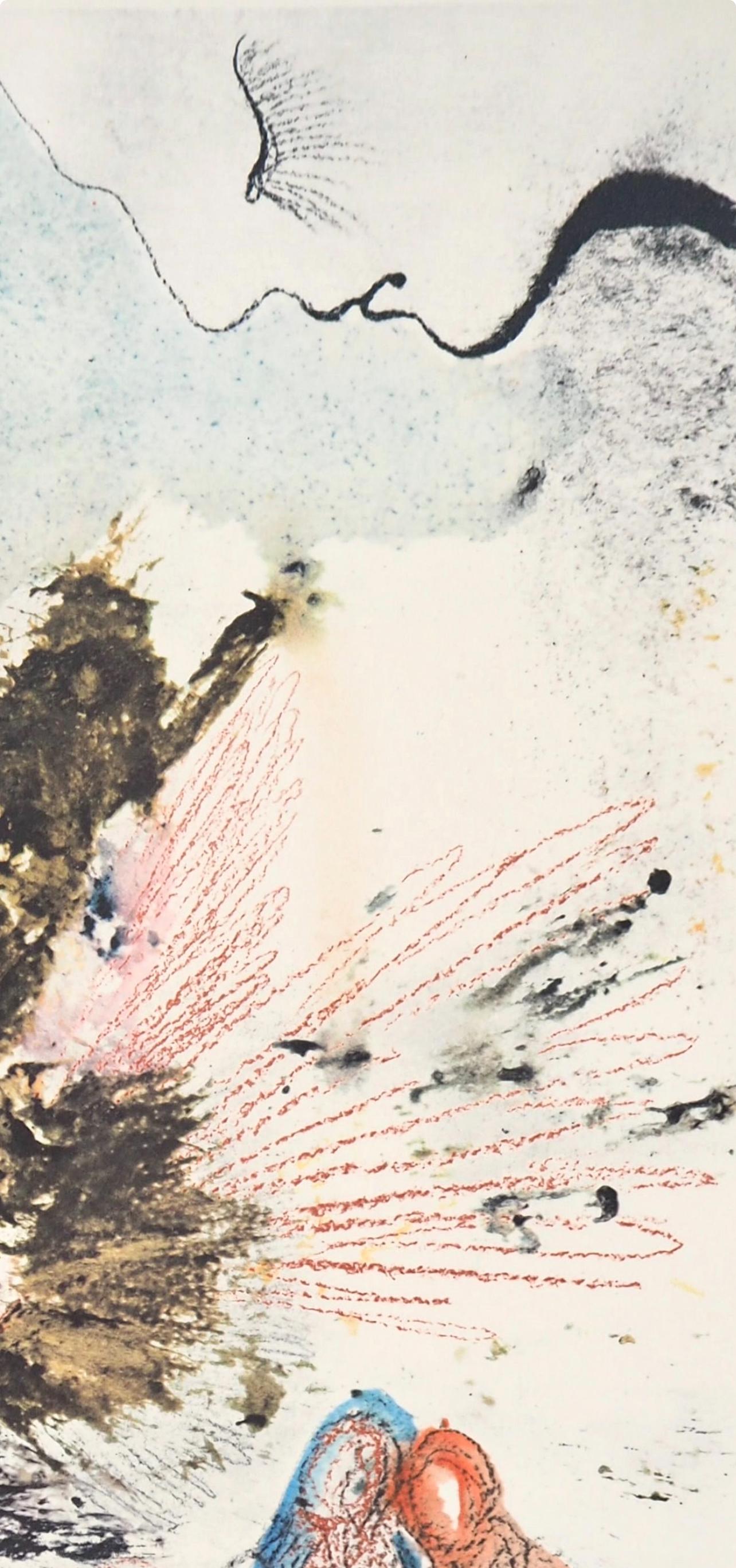 Litografia a colori su carta vélin Fabriano charta ex meris pannis 