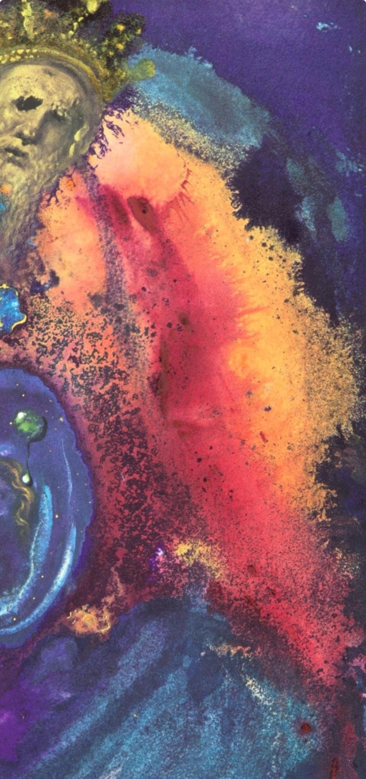 Litografia a colori su carta vélin Fabriano charta ex meris pannis 