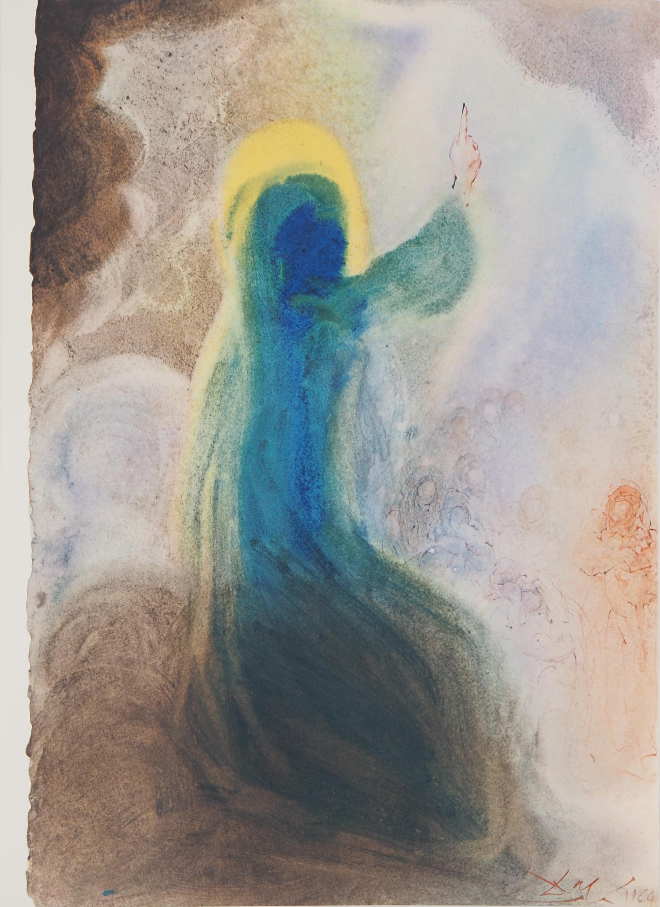 Lithograph in colors on vélin Fabriano charta ex meris pannis 
