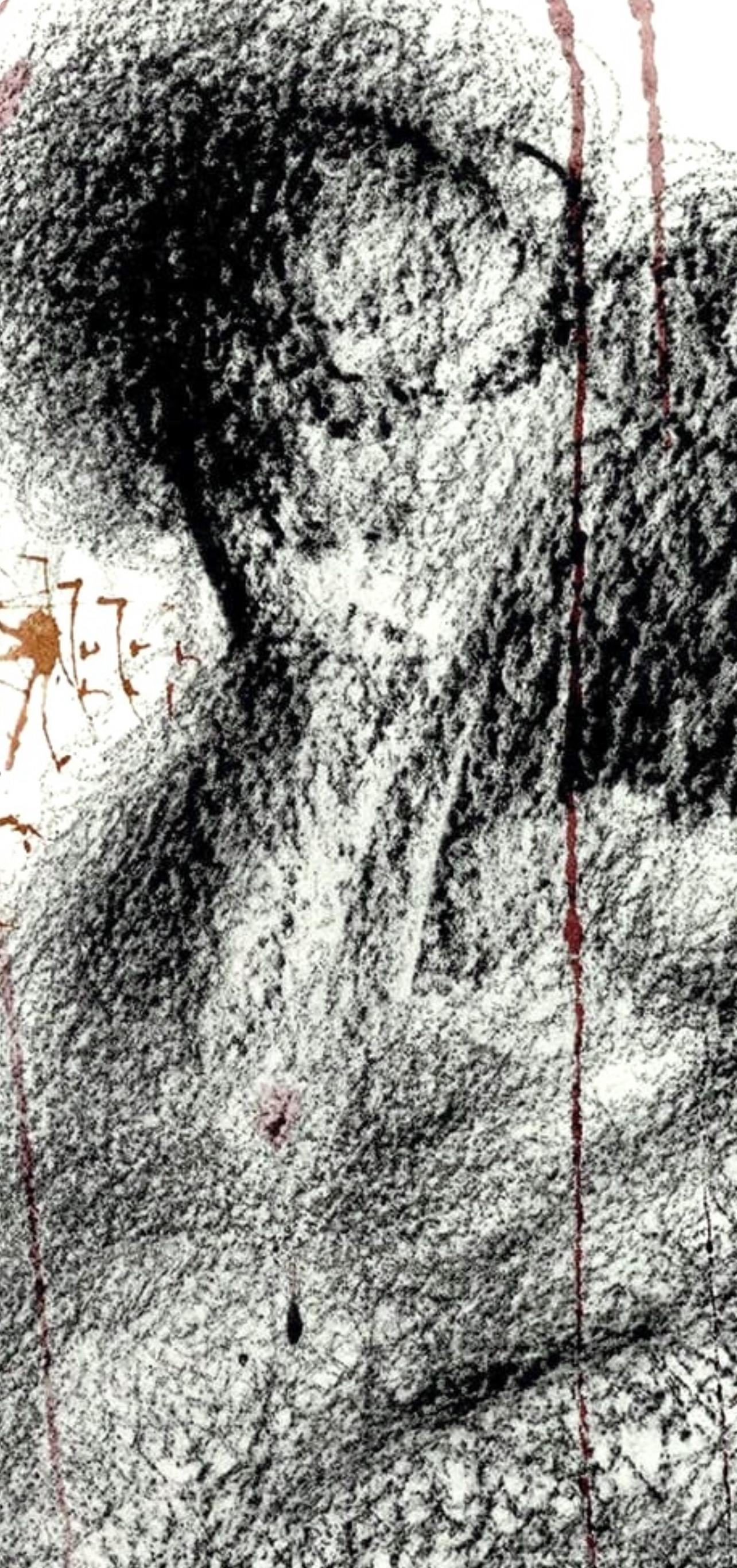 Litografia a colori su carta vélin Fabriano charta ex meris pannis 