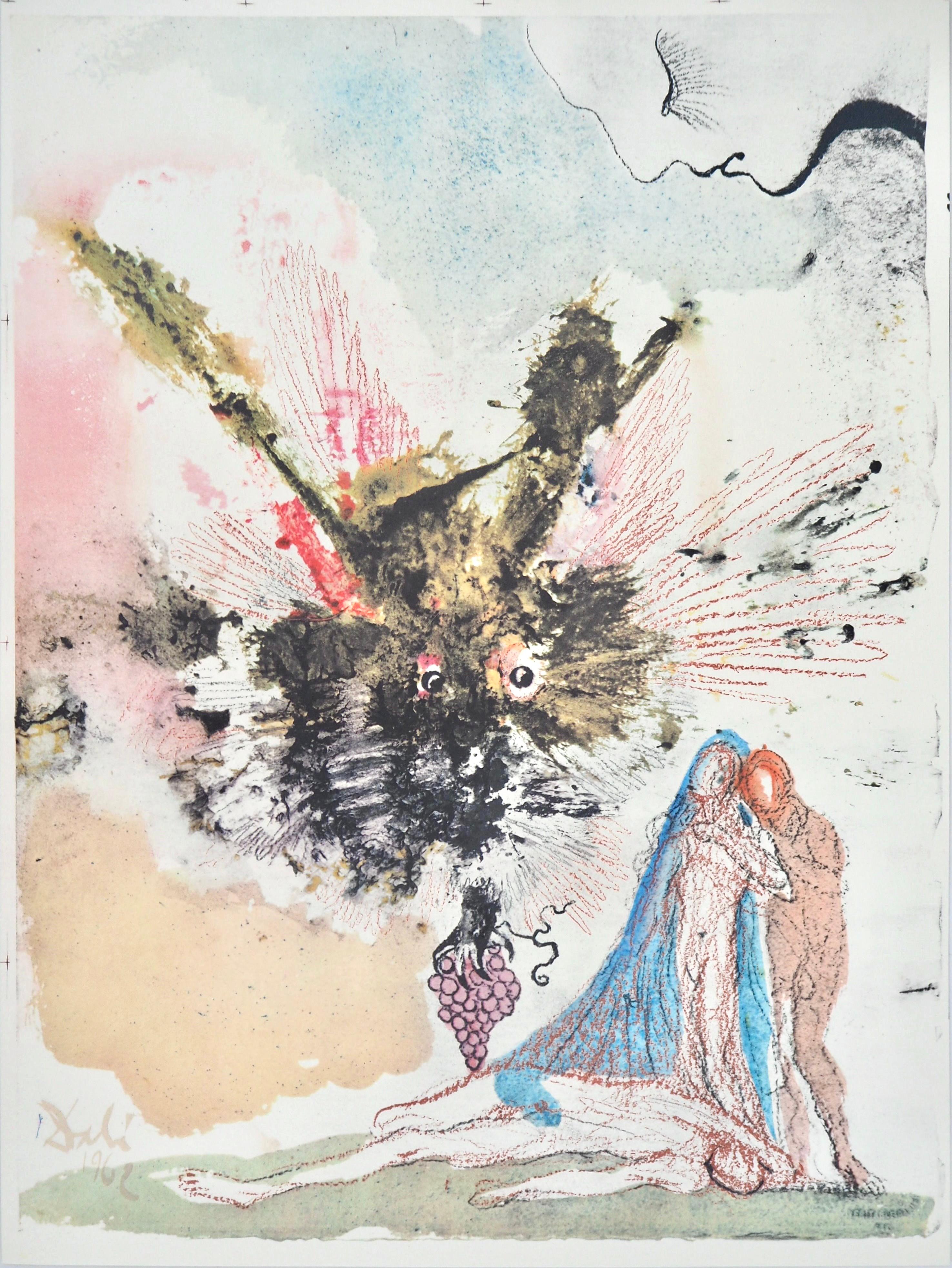 Litografia a colori su carta vélin Fabriano charta ex meris pannis 