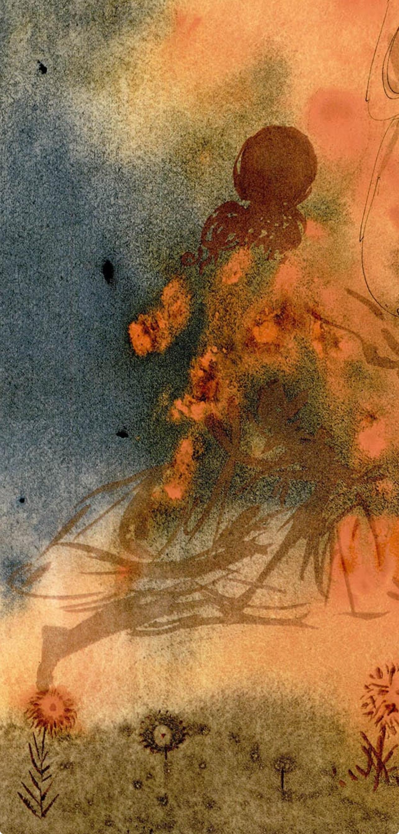 Litografia a colori su carta vélin Fabriano charta ex meris pannis 