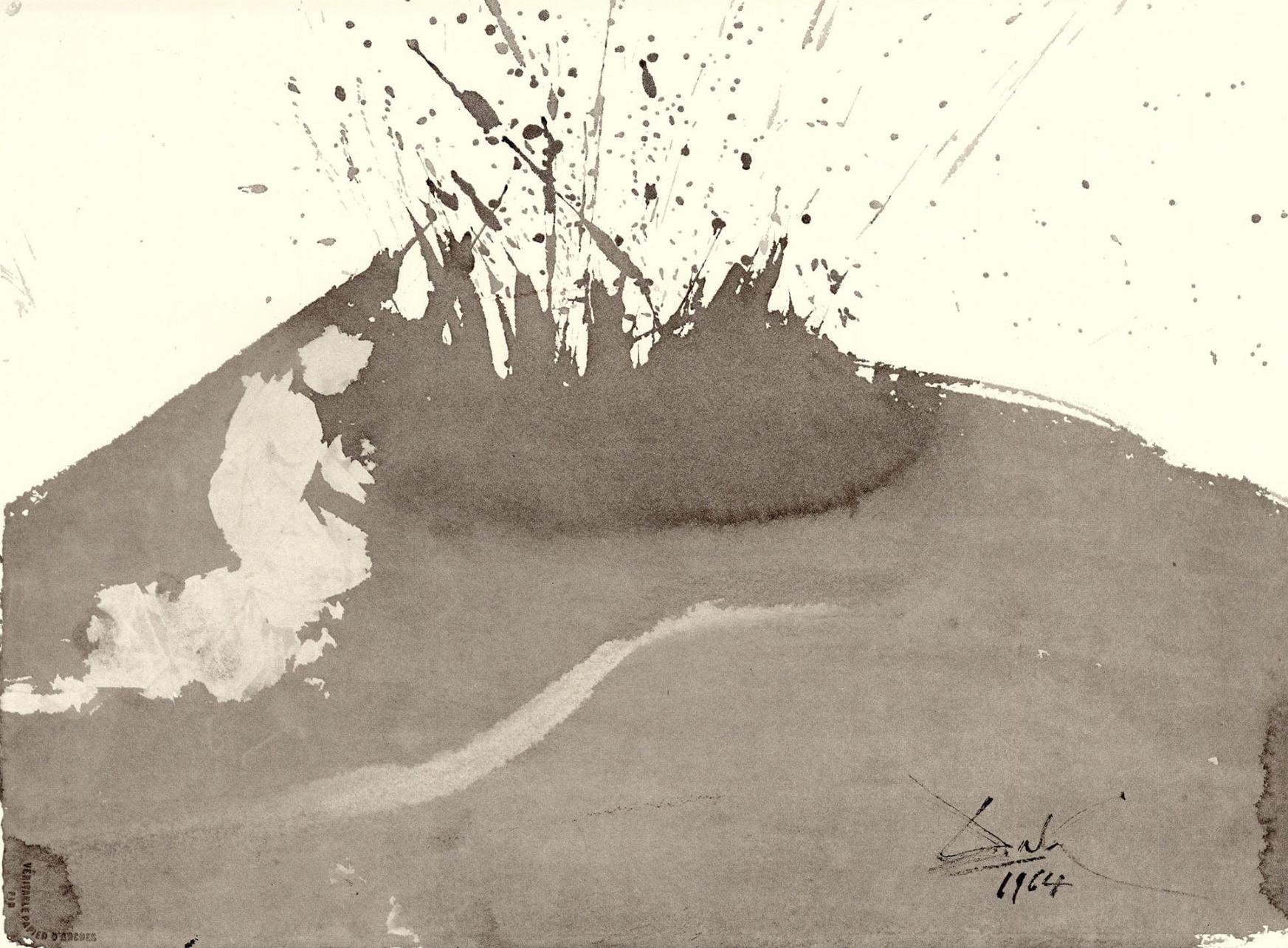 Figurative Print di Salvador Dalí - Composizione (Campo 69-3; M/L. 1600), VI tavole dal ciclo della, Biblia Sacra