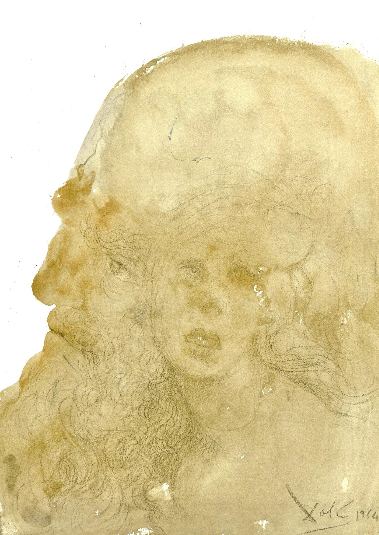 Figurative Print de Salvador Dalí - Composición (Campo 69-3; M/L. 1600), VI tavole dal ciclo della, Biblia Sacra