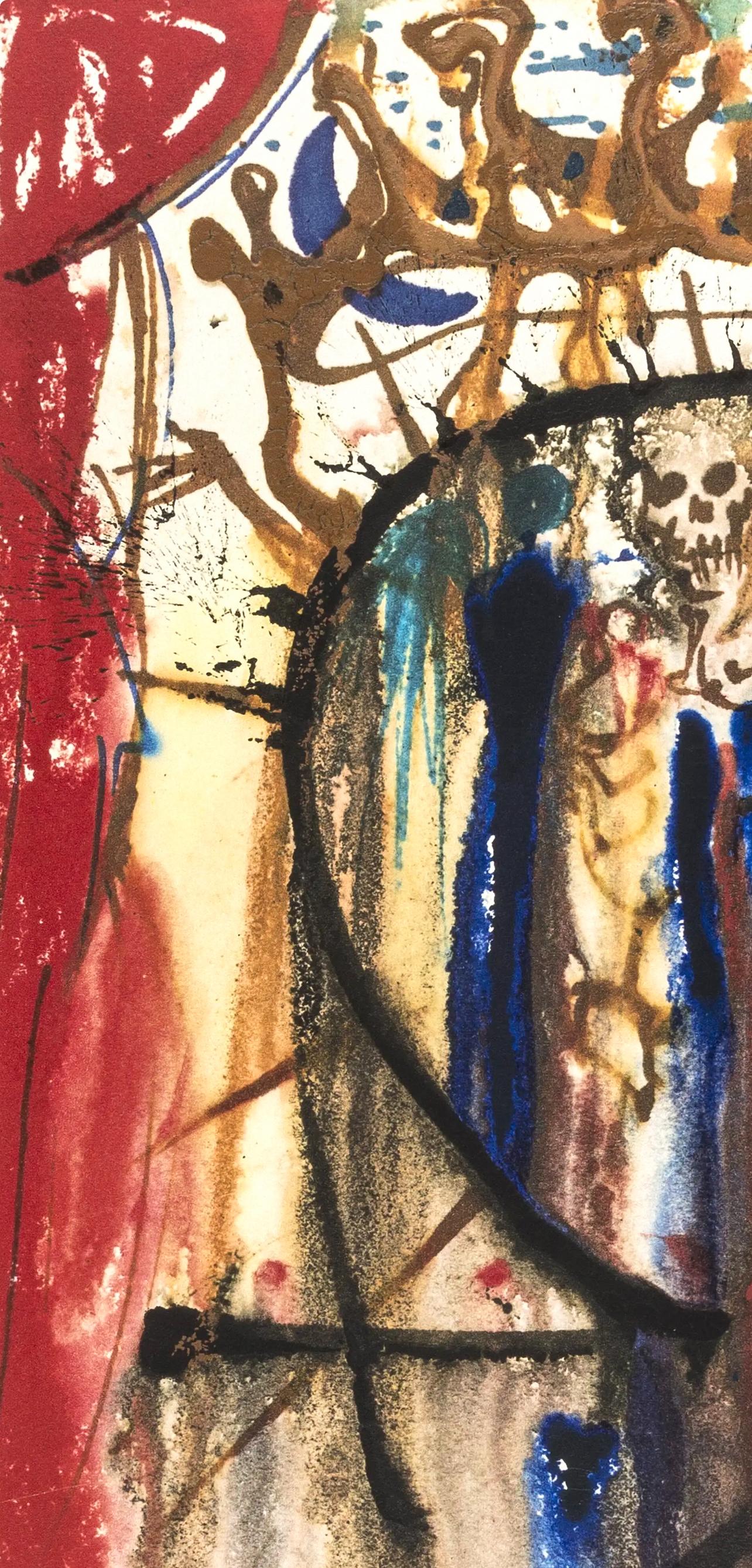 Composición (Michler/Löpsinger 1601), Romeo e Giulietta - Print Surrealista de Salvador Dalí