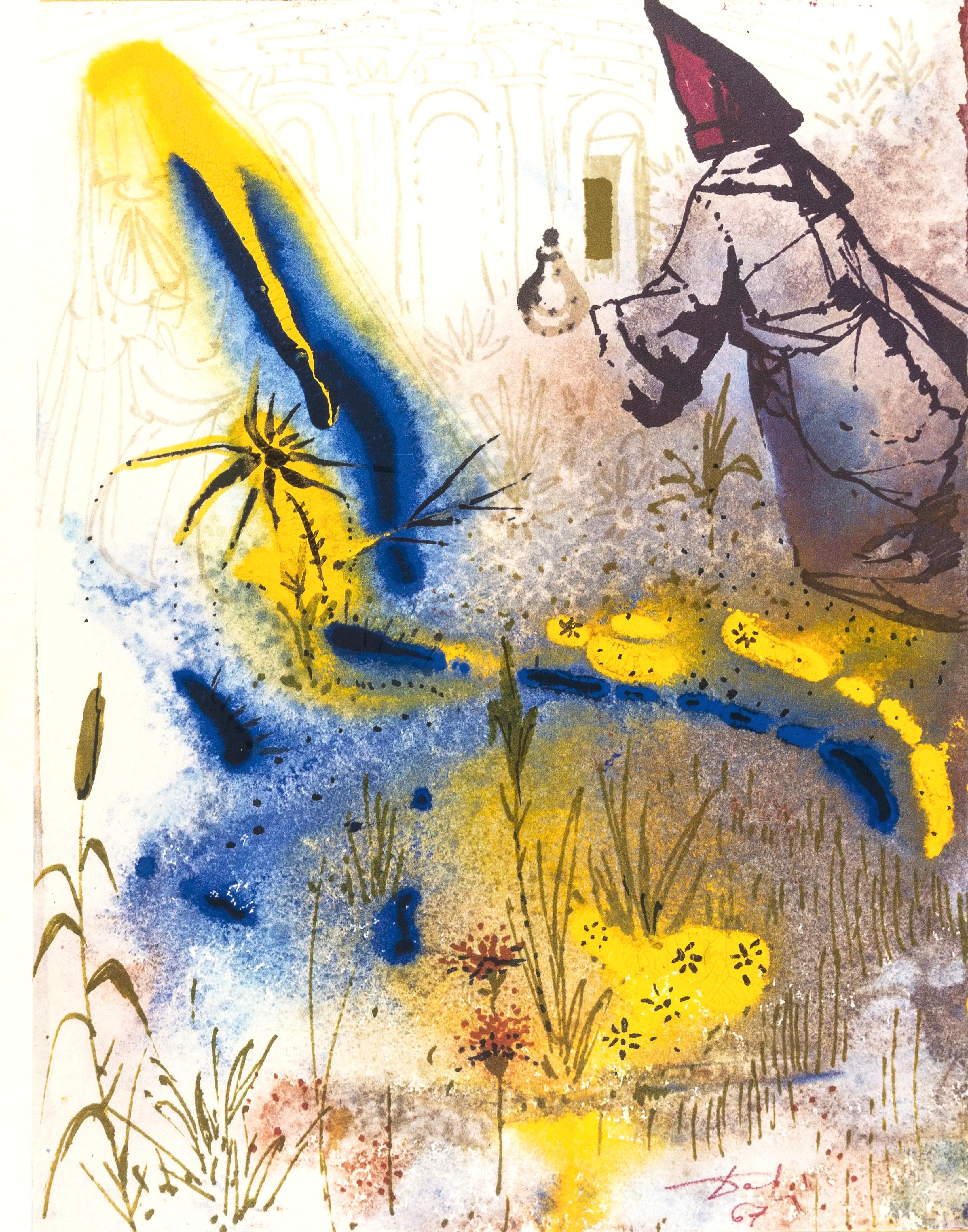Litografía, serigrafía en colores sobre papel vélin vergata. Tamaño del papel: 16,5 x 12,625 pulgadas. Inscripción: Firmada en la plancha y sin numerar, tal como se emitió. Referencia del Catálogo Razonado: Michler/Löpsinger 1601. Notas: De la Romeo