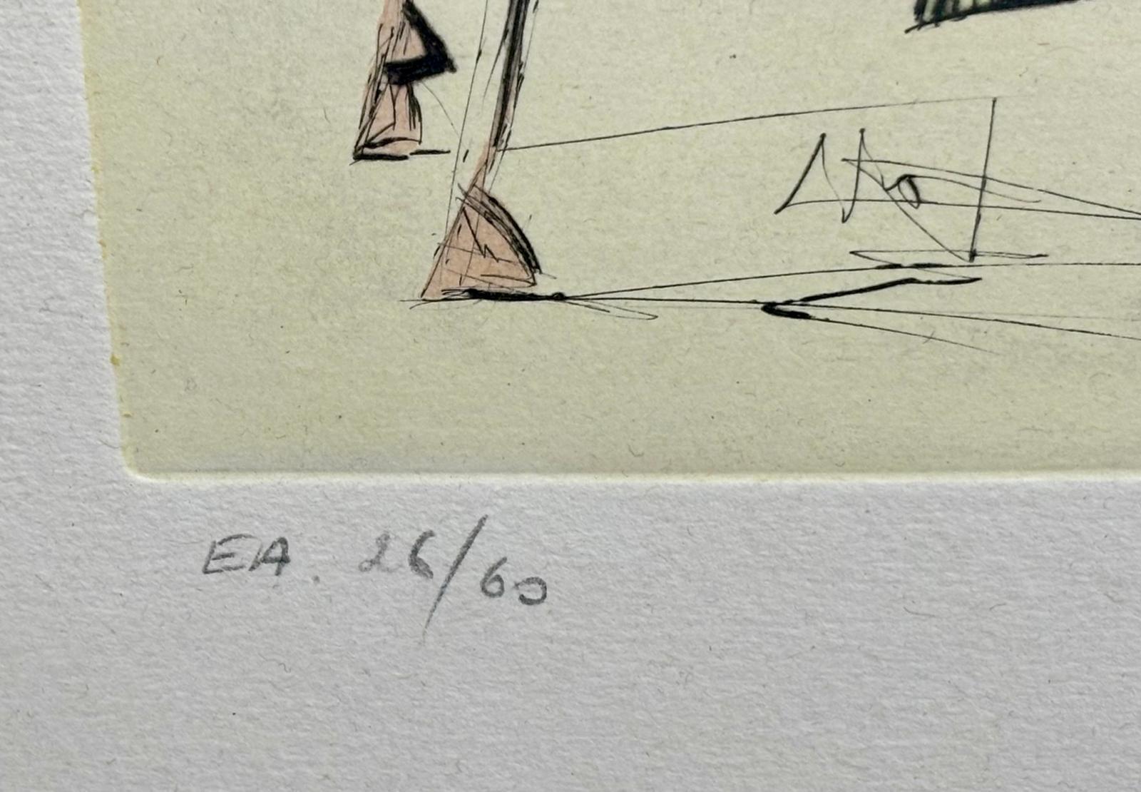 Circuito informático - La electronica -  Homenaje a Leonardo da Vinci - 1975 en venta 2
