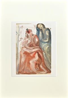Confession - Woodcut Print attr. to Salvador Dalì - 1963