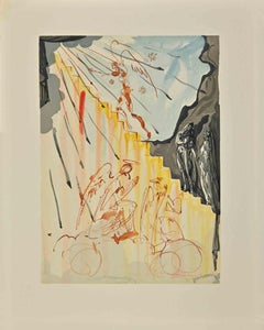 Contemplative Spirits - Woodcut Print - 1963