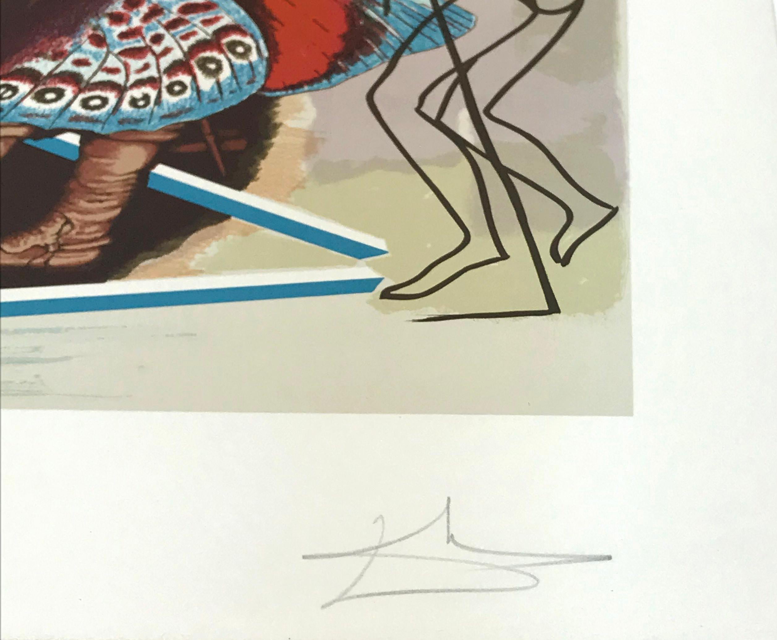 salvador dali papillons anciennes