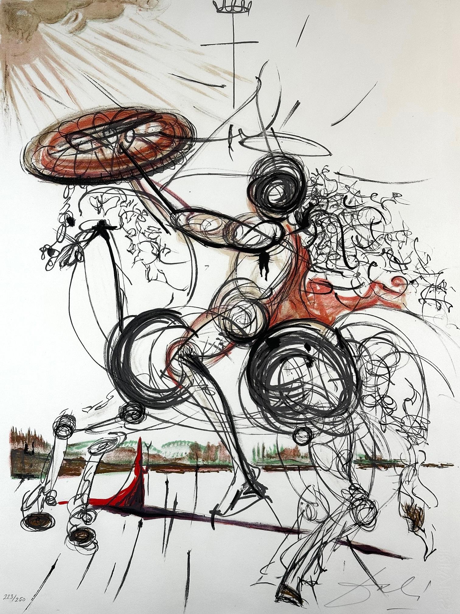 Caballo Loco - Print de Salvador Dalí