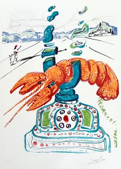 Cybernetic Lobster Telephone (Imagination & Objects), Salvador Dali