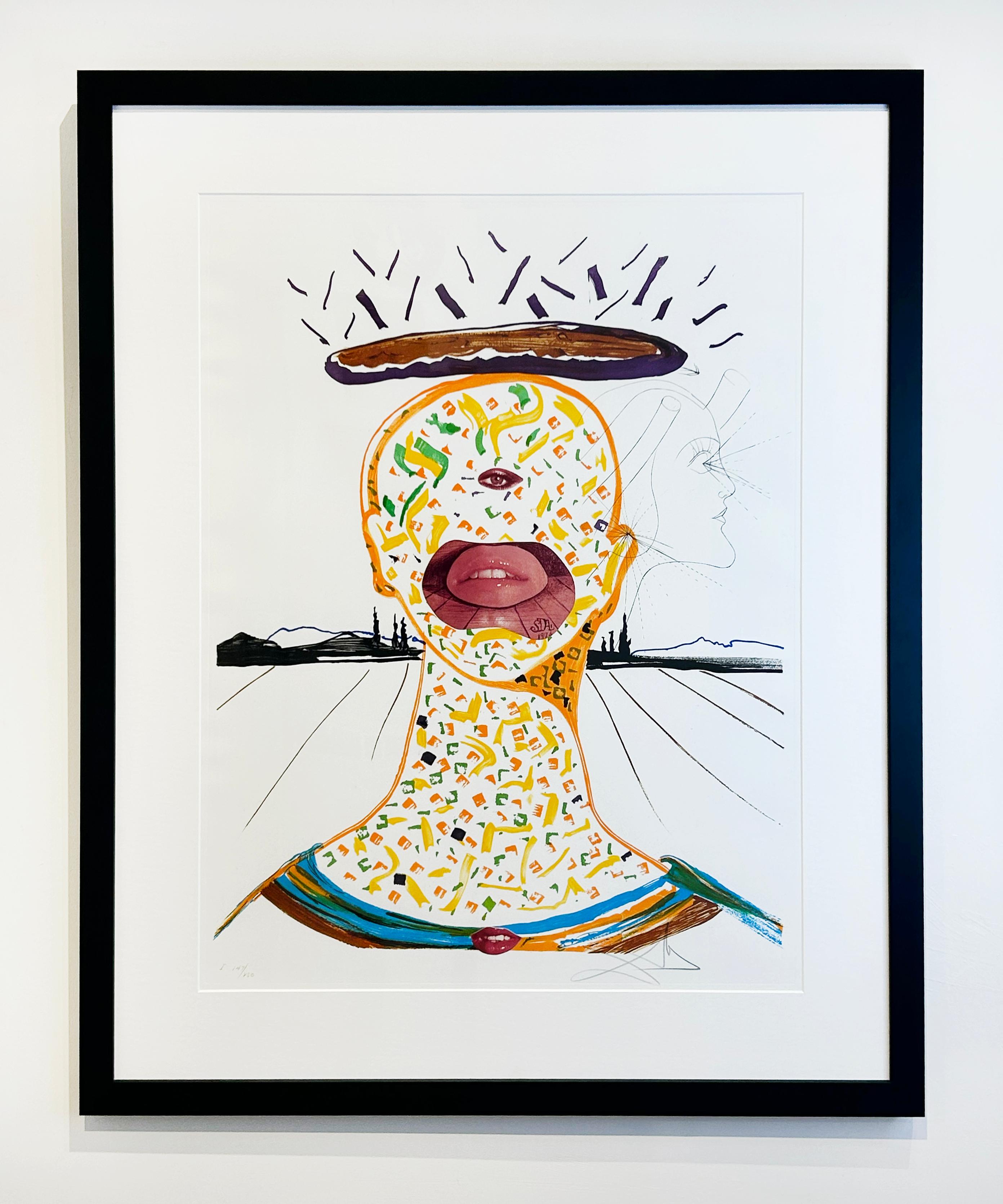 Maquillaje ciclópeo - Print Surrealista de Salvador Dalí