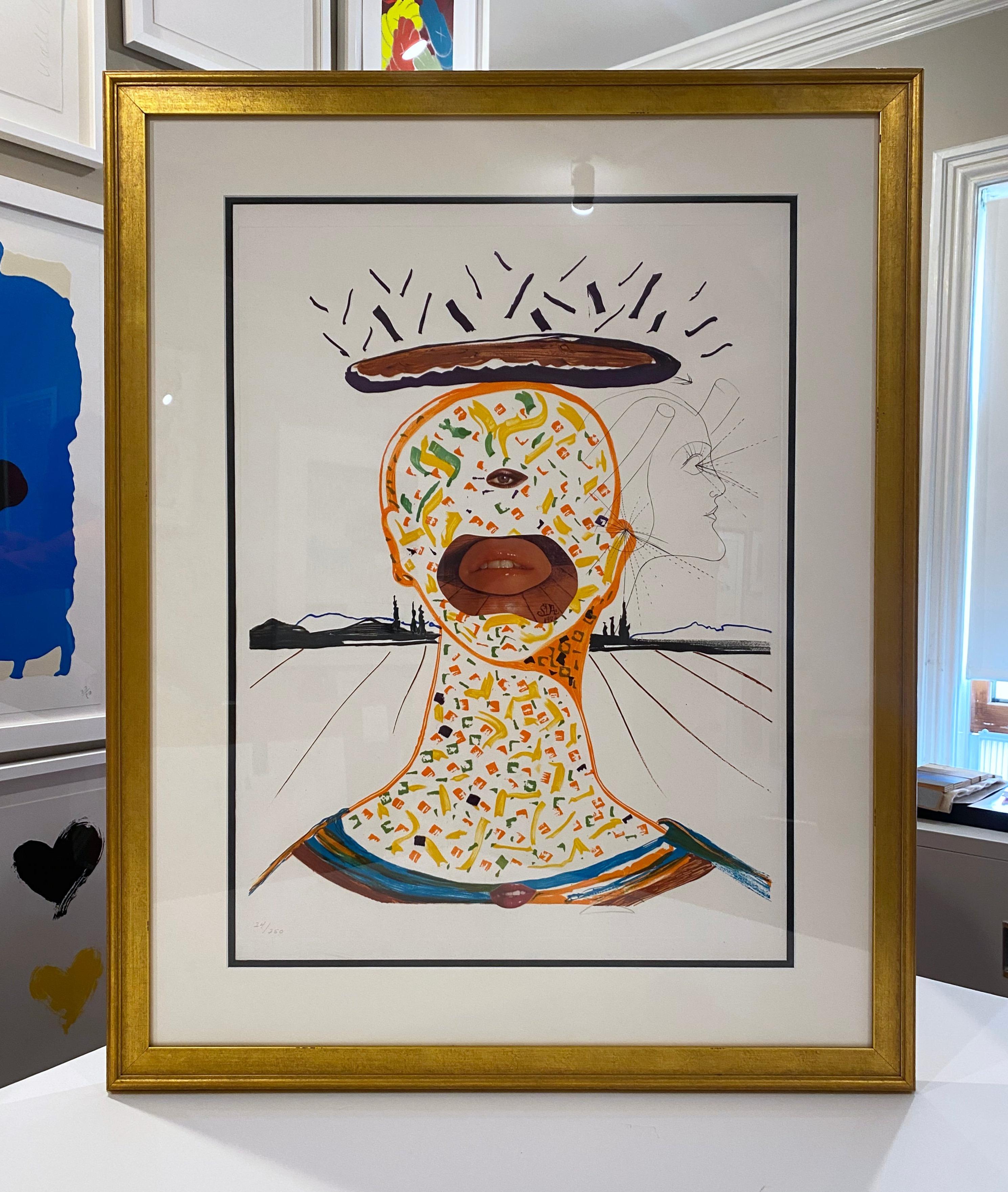 Cyclopean Make-Up - Surrealist Print by Salvador Dalí