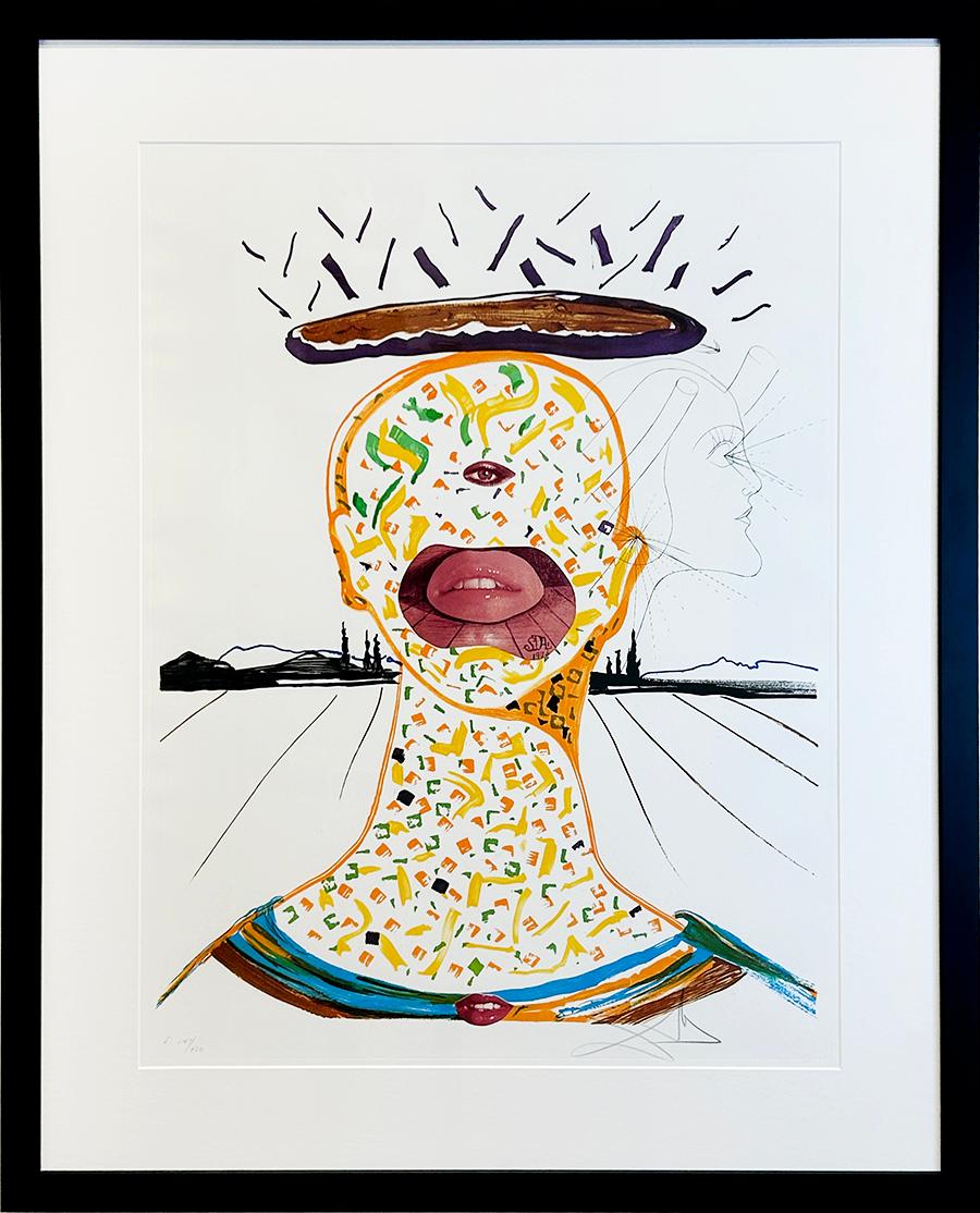 Maquillaje ciclópeo - Print de Salvador Dalí