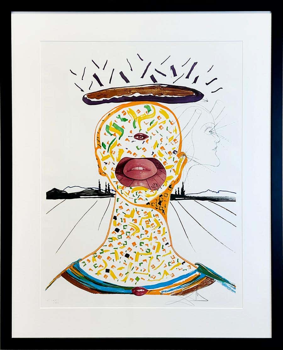 Salvador Dali "Cyclopean Make-Up"