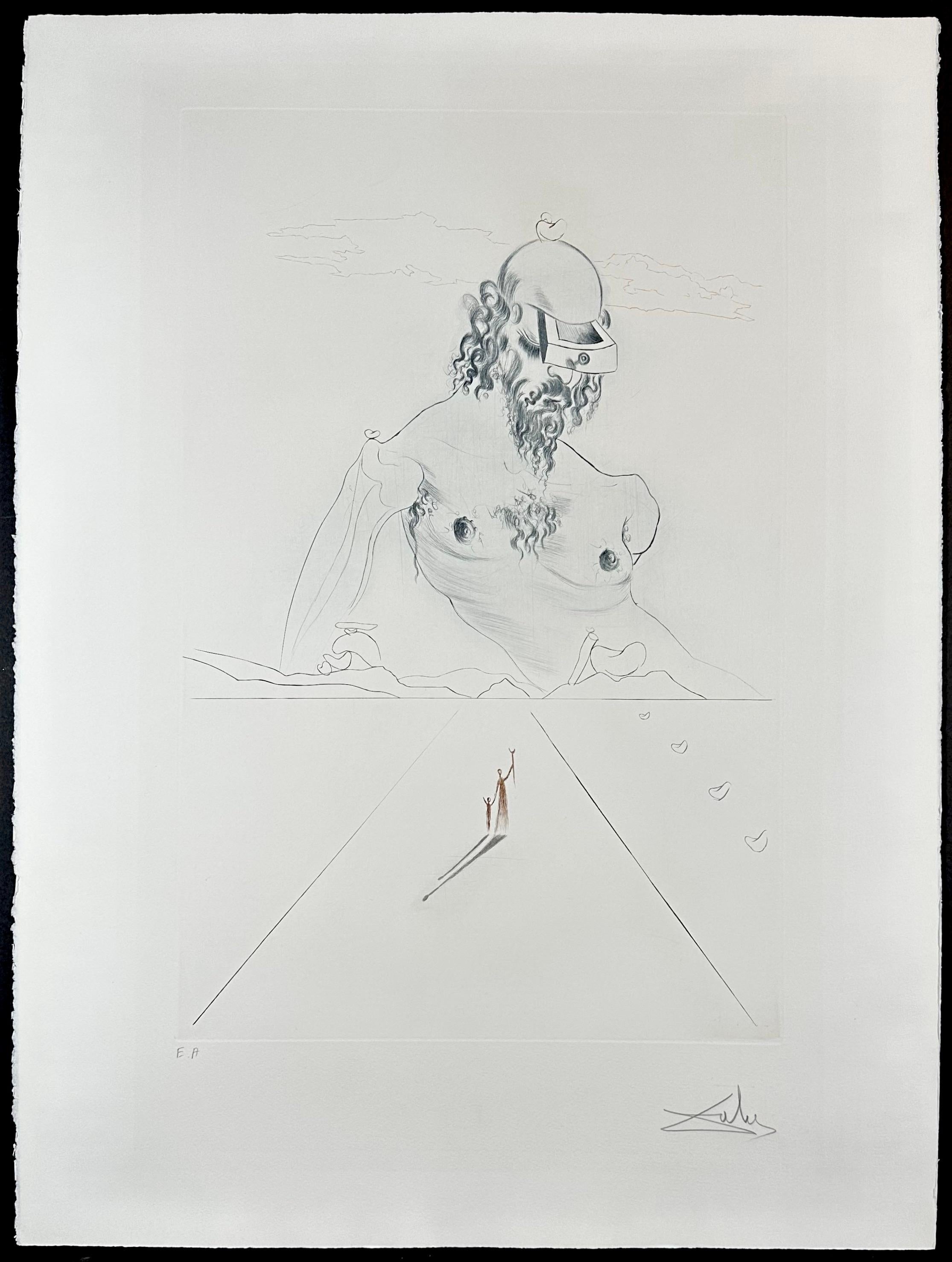 Dali Aurelia Le Colosse - Print by Salvador Dalí