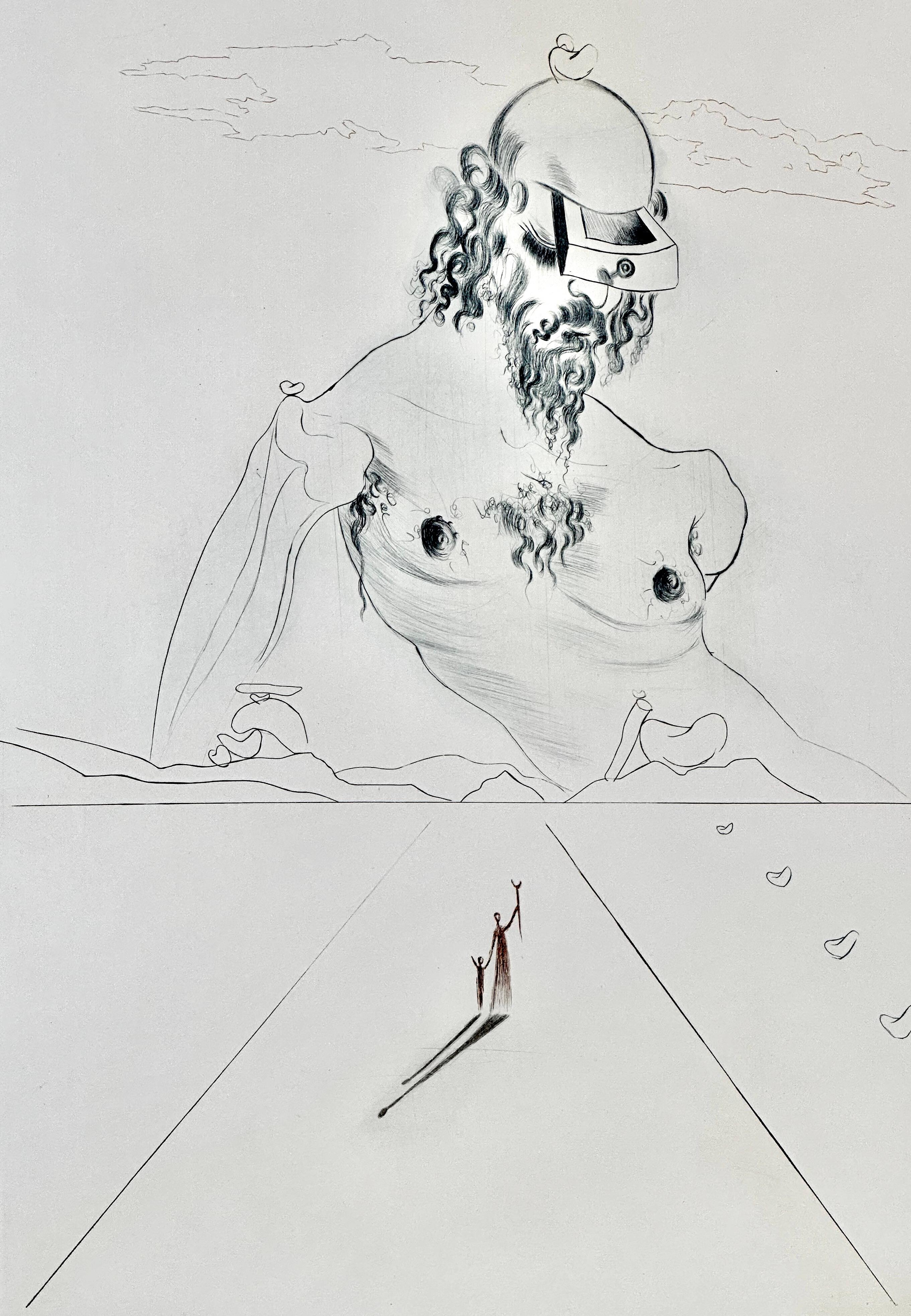 Dali Aurelia Le Colosse - Surréalisme Print par Salvador Dalí