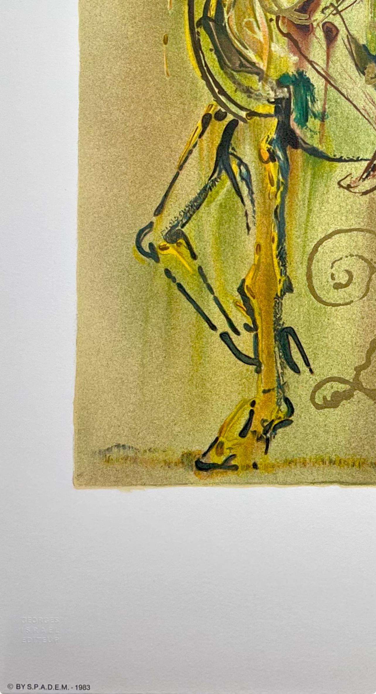 Dalí, Chevalier Romain, Les Chevaux de Dali (d'après) en vente 4