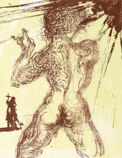 Vintage Dalí­, Composition (M/Löpsinger 1175; Field 67-2), Hommage à Meissonier (after)