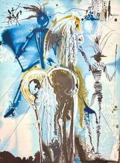 Used Dalí­, Don Quichotte, Les Chevaux de Dali (after)