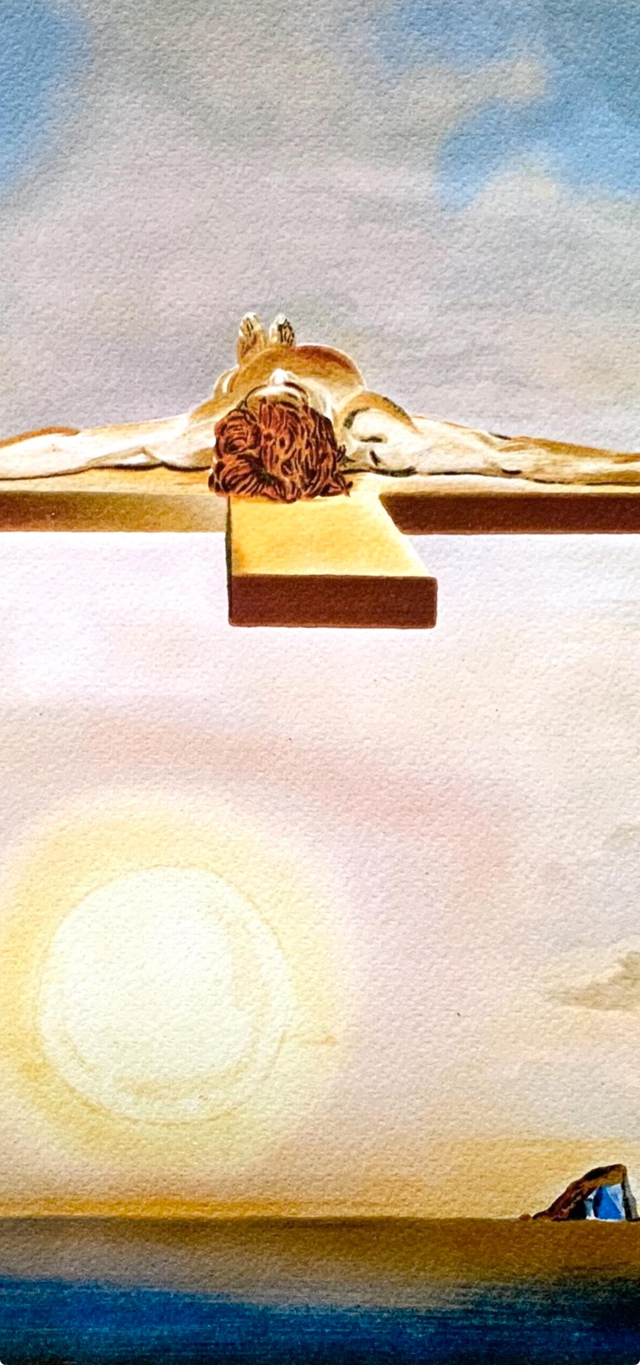 Dalí­, Le Christ de Gala, Société internationale d'art XXe siècle (after) - Print by Salvador Dalí