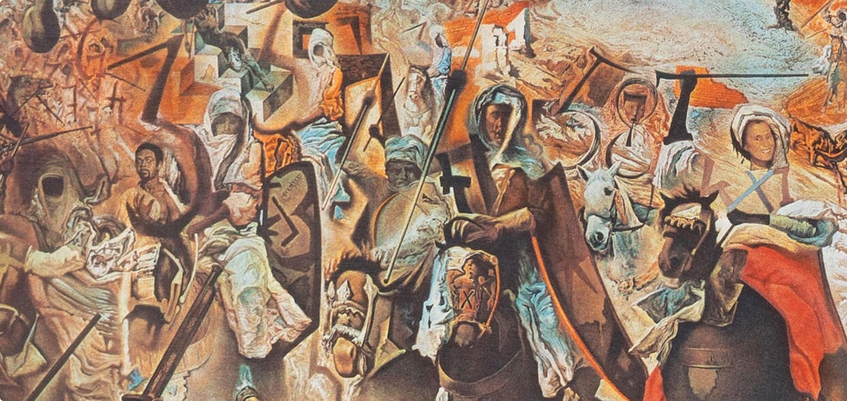 Dalí, La Batalla de Tetuán, XXe Siècle (after) - Print by Salvador Dalí