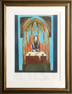 L'Enfer de Dali, lithographie surréaliste signée de Salvador Dali