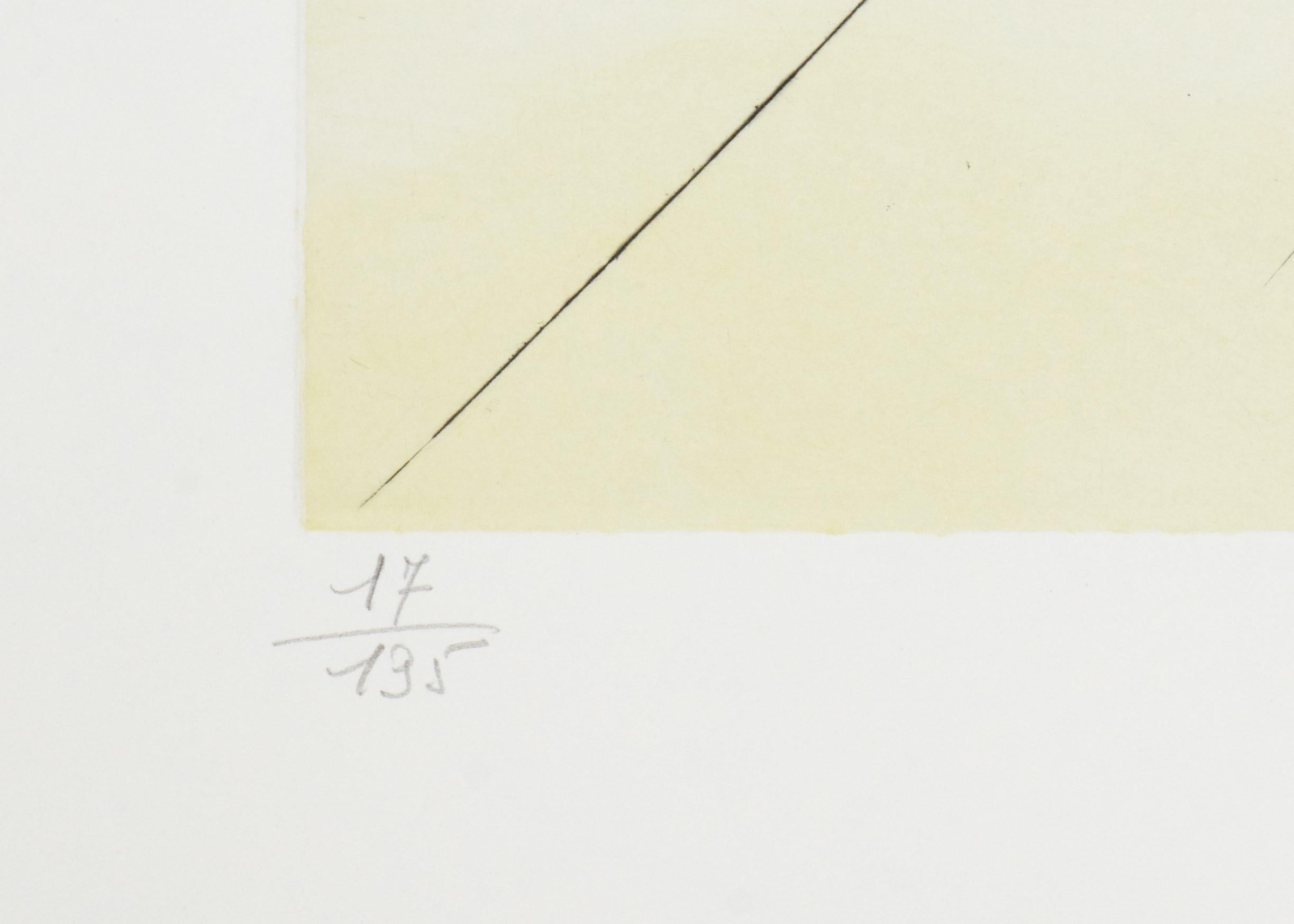Dan (Doce Tribus de Israel), 1973 - Figurative Print Gris de Salvador Dalí