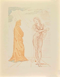 Dante Alighieri - "The Divine Comedy" - Woodcut attr. to Salvador Dali- 1963