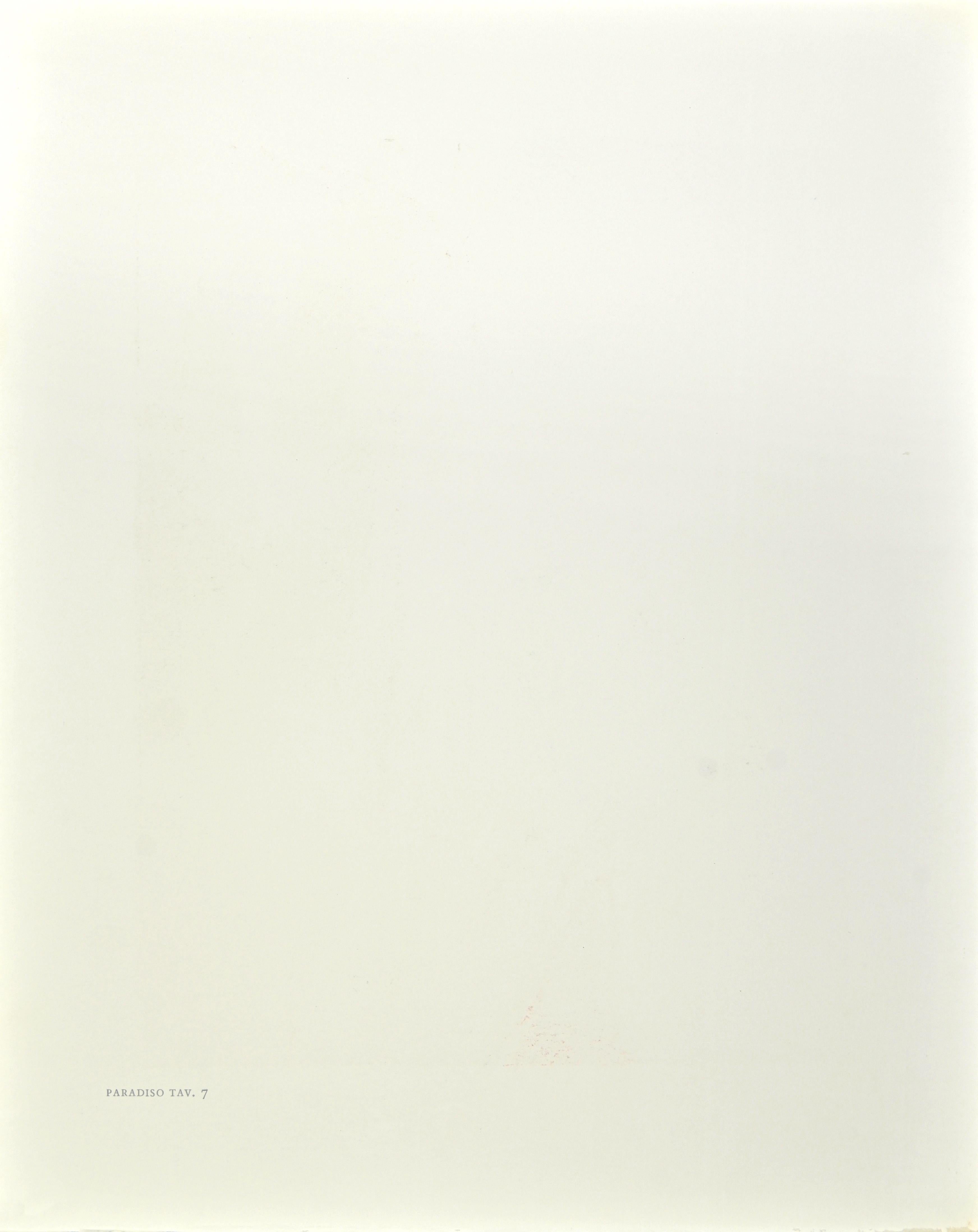Dante nel dubbio - Stampa xilografica dopo Salvador Dalì - 1963 - Print di Salvador Dalí