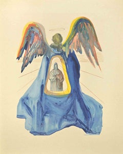 Dante Purified - Woodcut  - 1963
