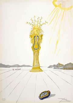 Salvador Dalí - Daphne - Original Lithograph by Salvador Dalì - 1975/76 Daphne - Original Lithograph by Salvador Dalì - 1975/76