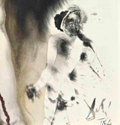 David and Goliath - Lithograph - 1964