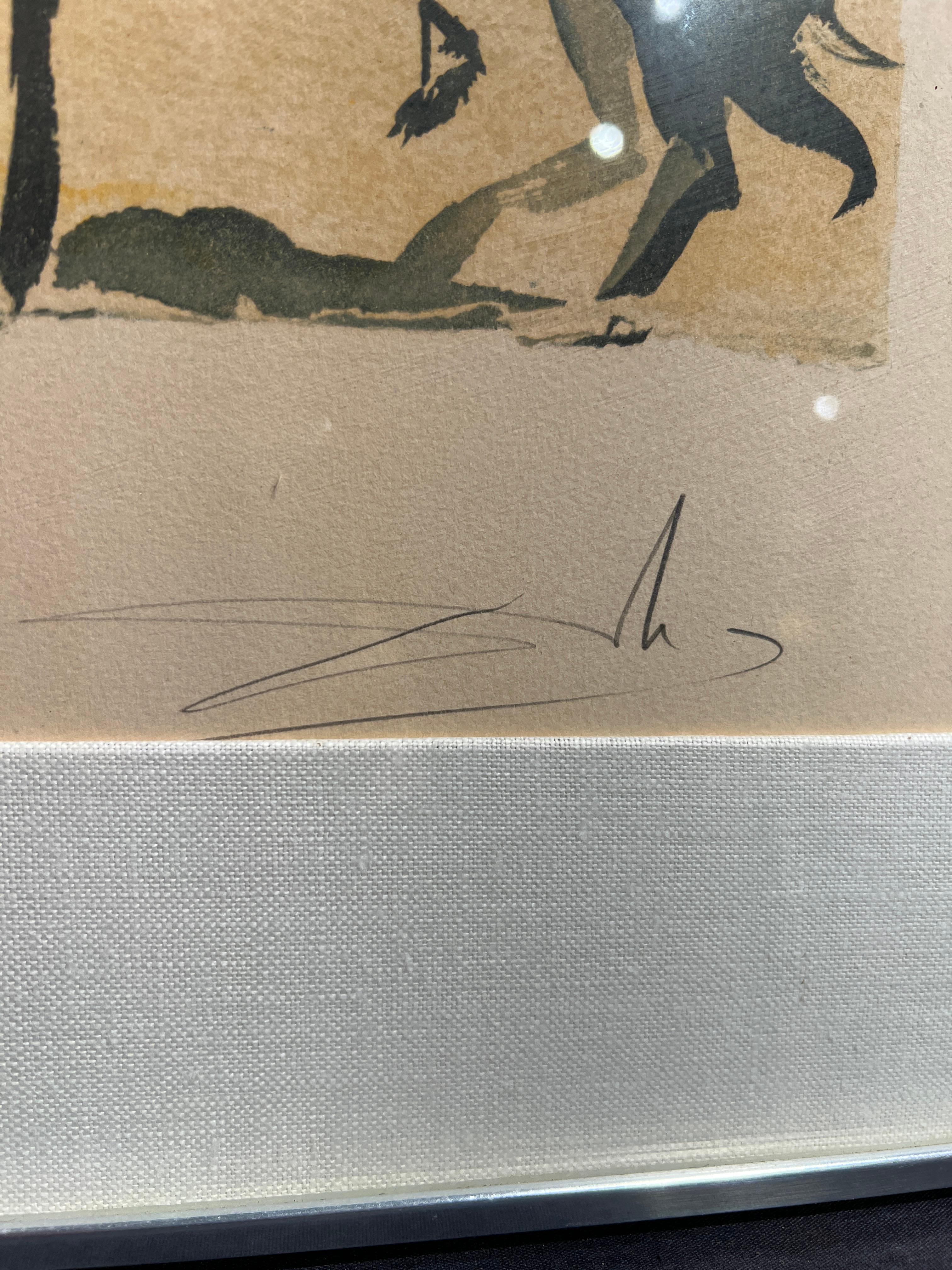 La morte di Carmen - Print Surrealismo di Salvador Dalí