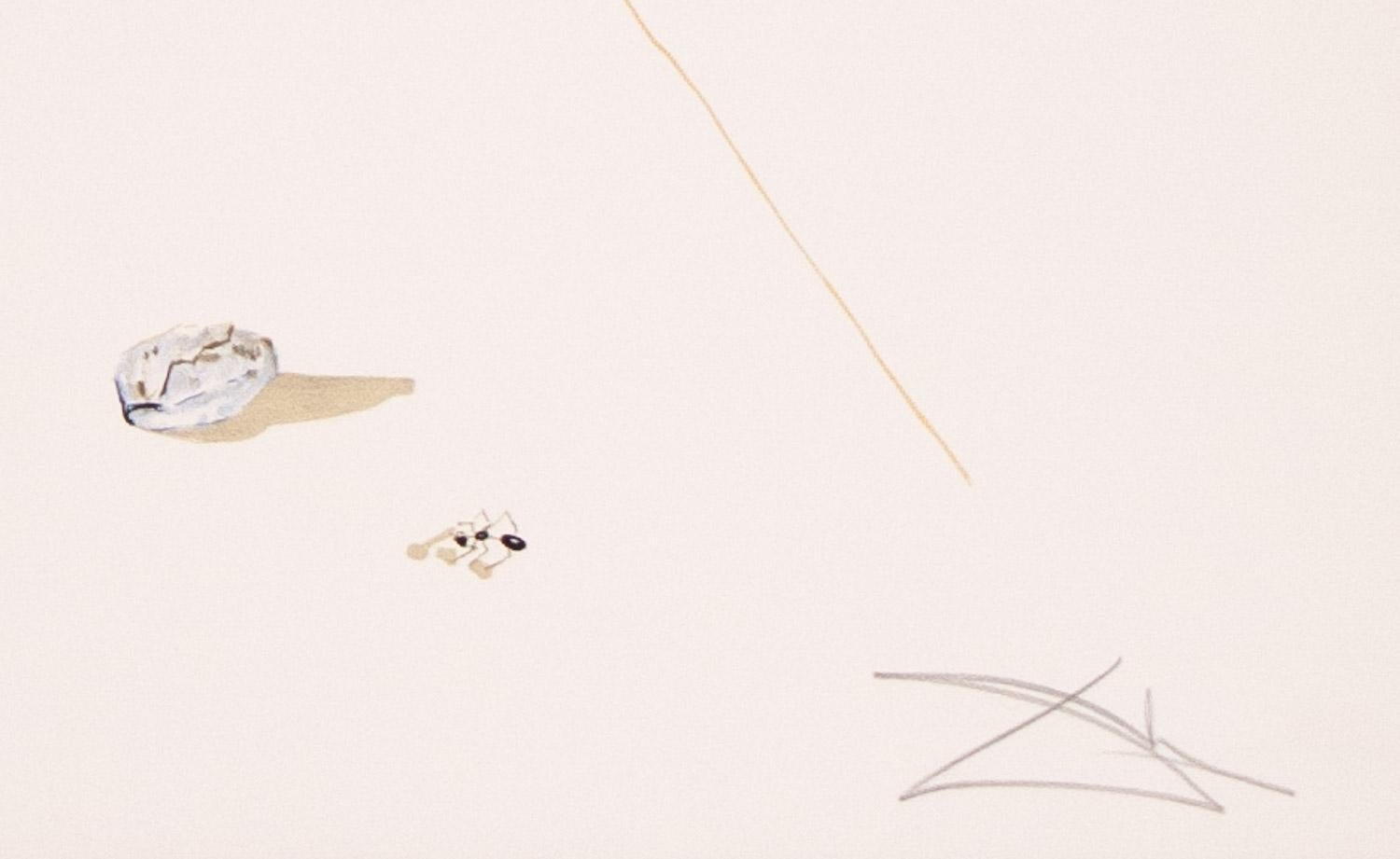 Desert Bracelet original lithograph from TIME suite by Salvador Dali 1977 - Print by Salvador Dalí
