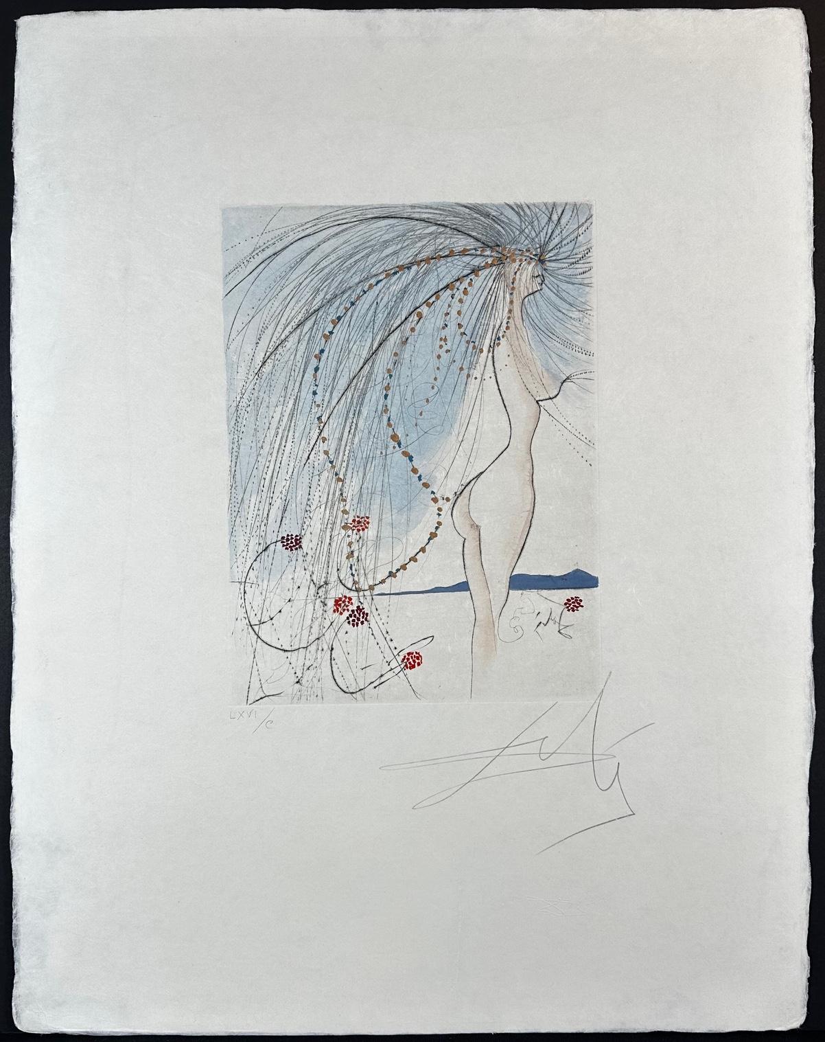 Figurative Print Salvador Dalí - Diane de Poitiers