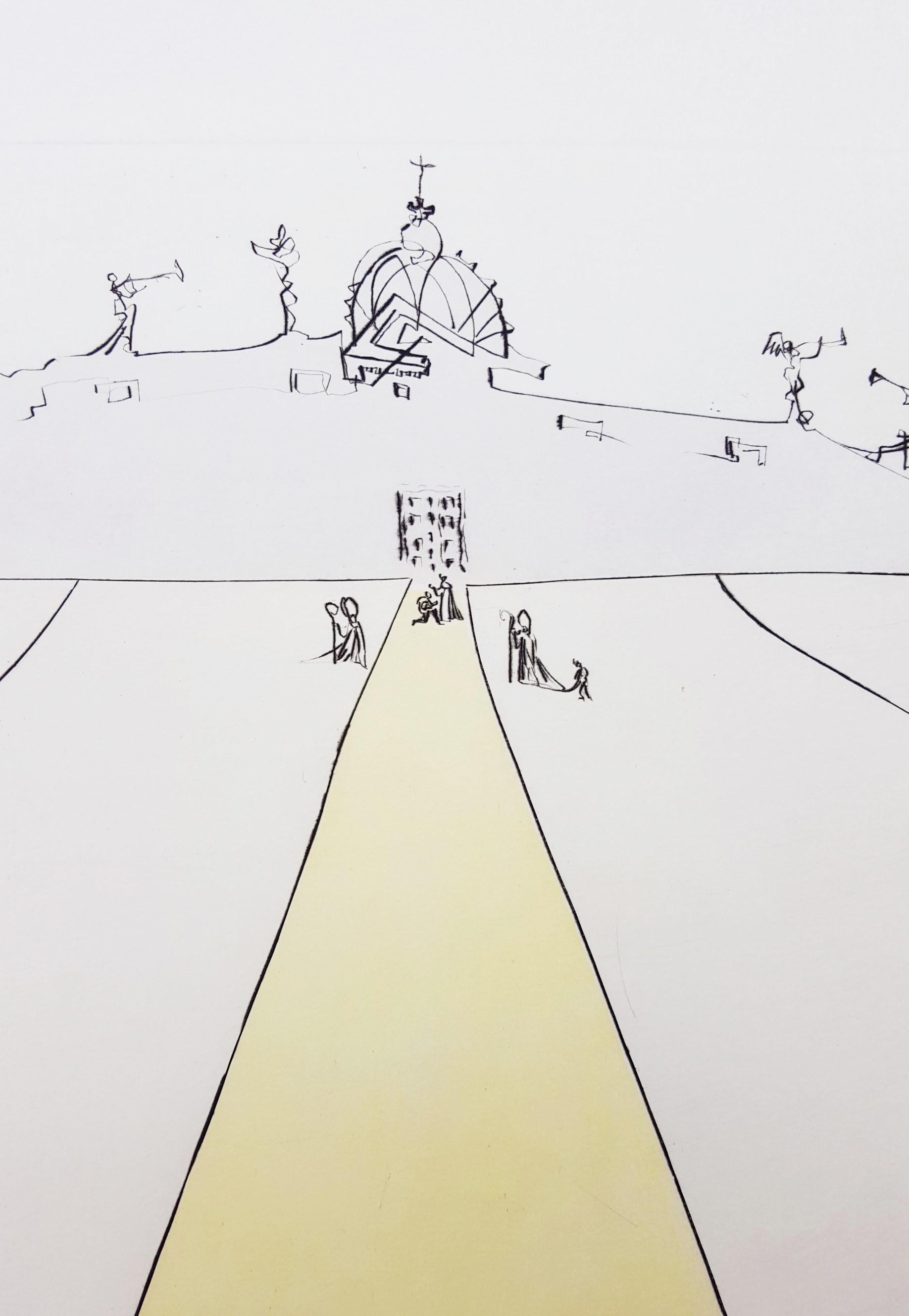 Dieu, Le Temps, L'Espace et le Pape (God, Time, Space, and the Pope) /// Dali For Sale 9