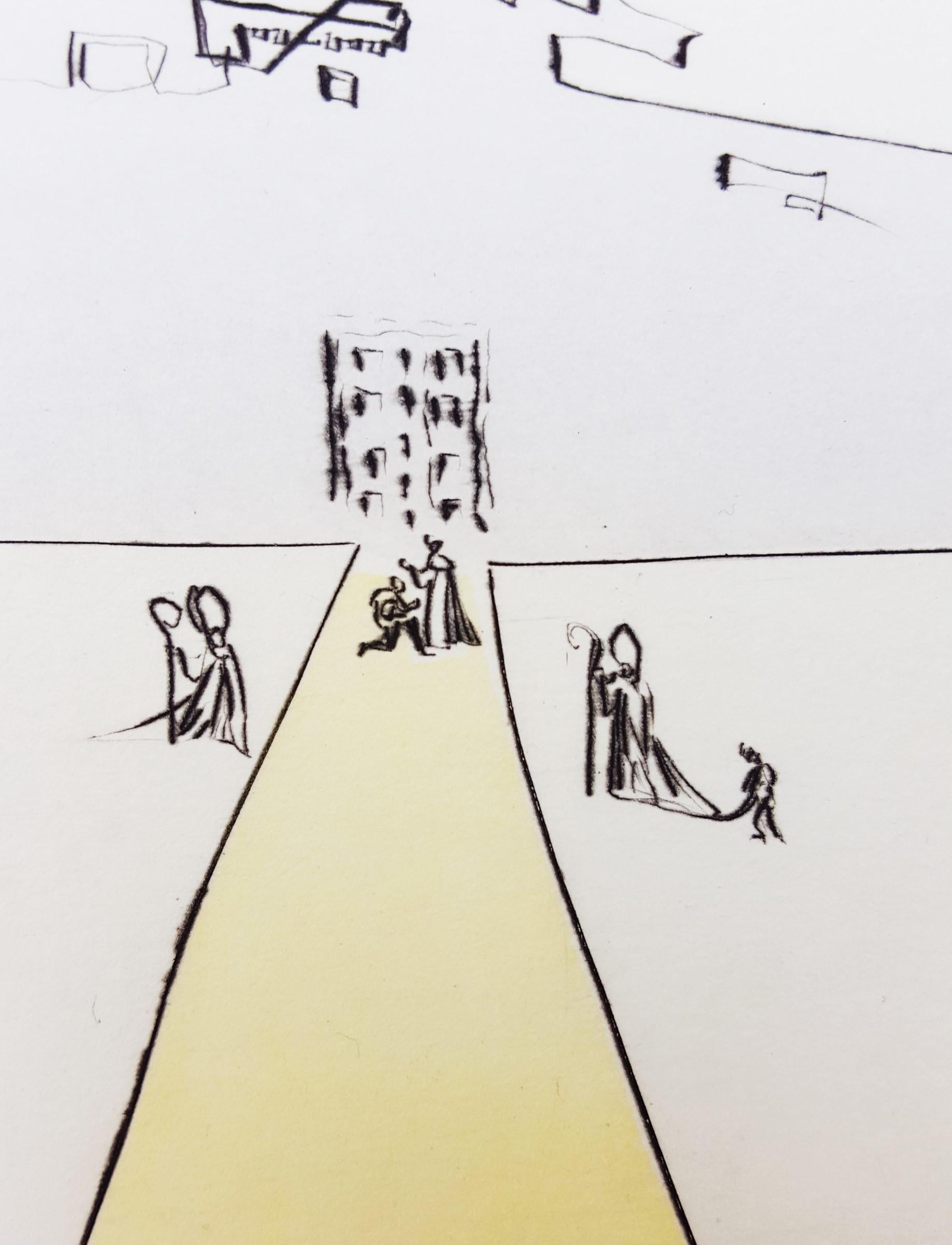 Dieu, Le Temps, L'Espace et le Pape (God, Time, Space, and the Pope) /// Dali For Sale 10