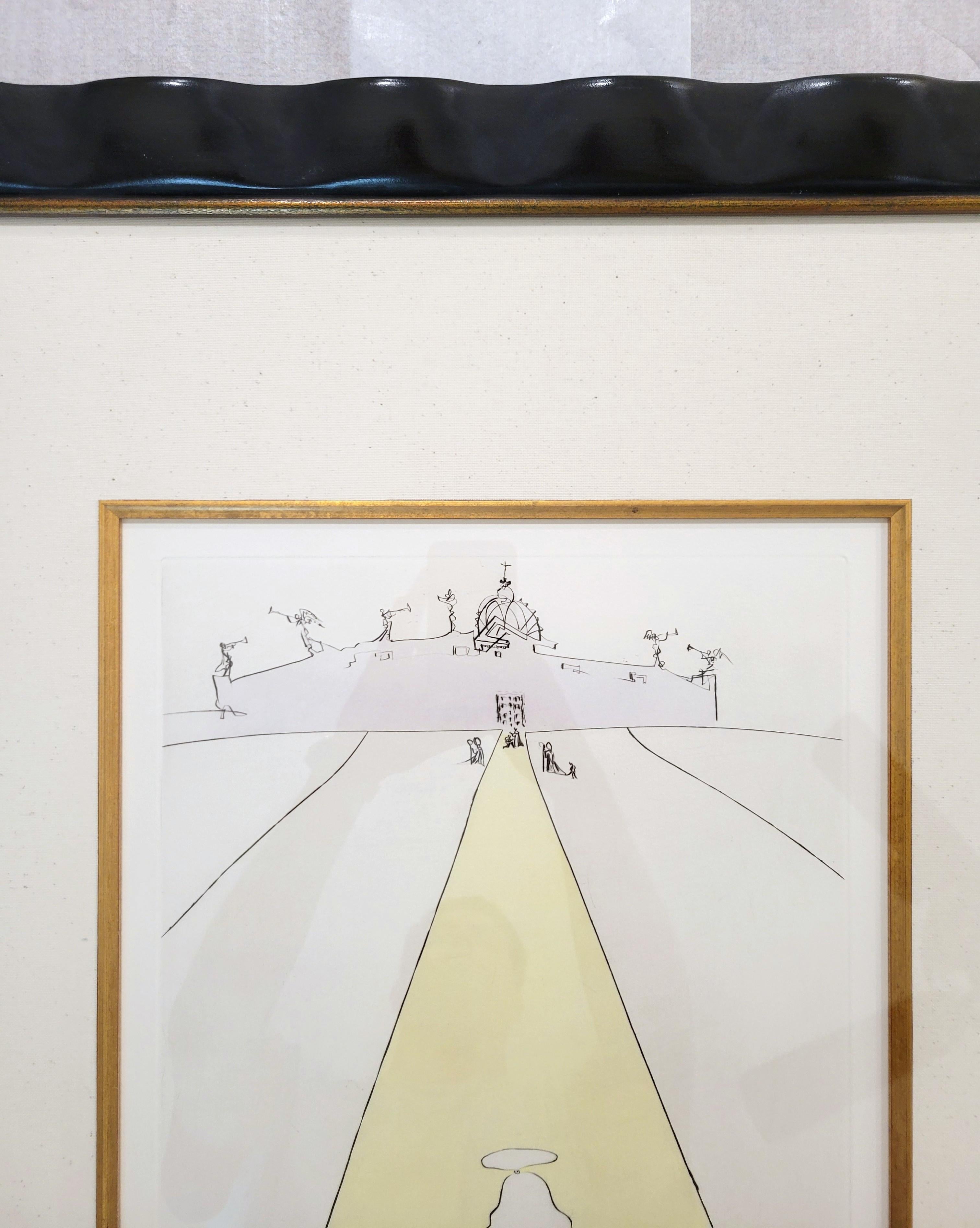 Dieu, Le Temps, L'Espace et le Pape (Dios, el Tiempo, el Espacio y el Papa) /// Dalí en venta 3