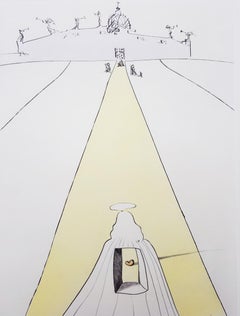 Dieu, Le Temps, L'Espace et le Pape (God, Time, Space, and the Pope) /// Dali