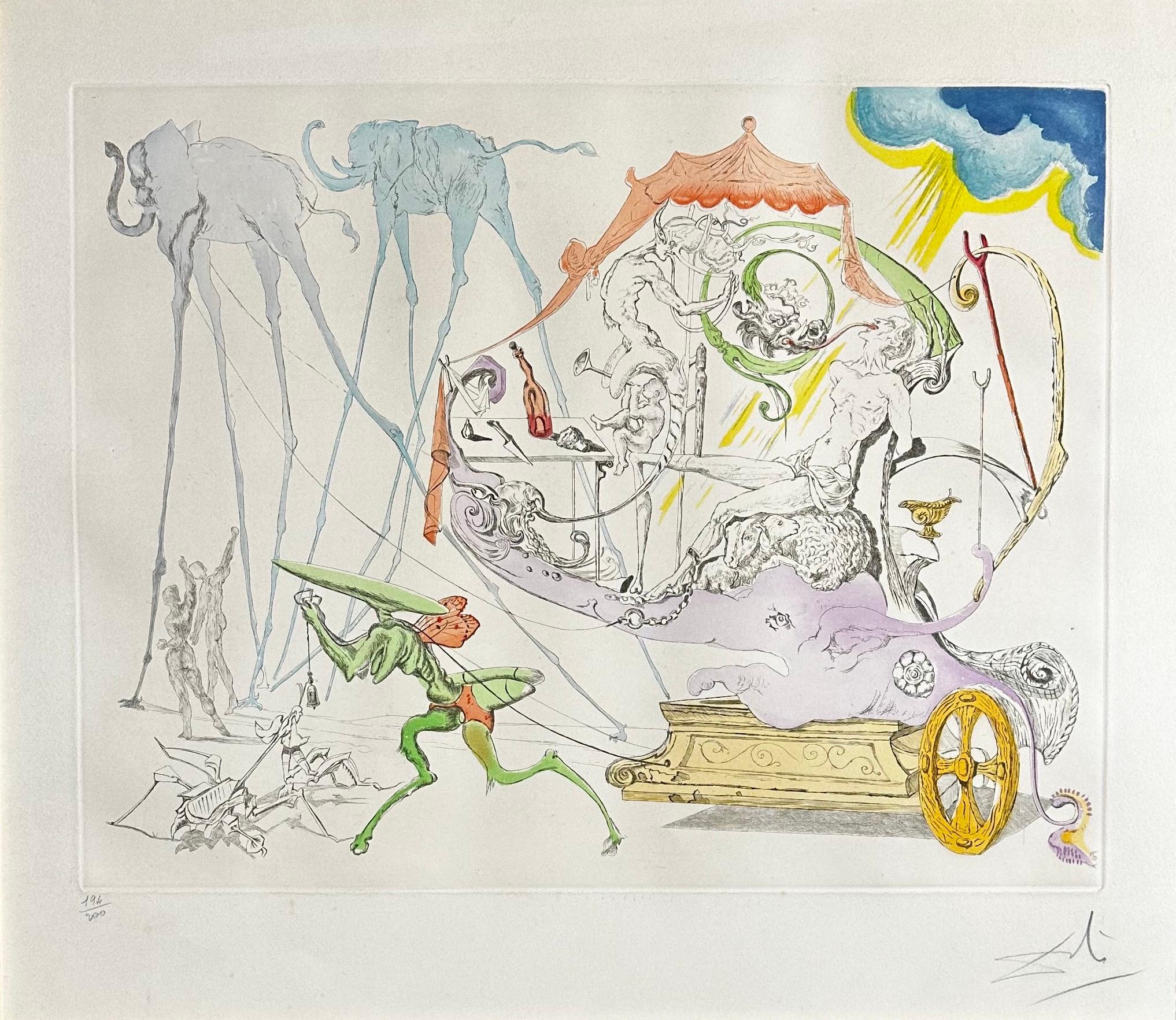 Salvador Dalí Print – Dionysos