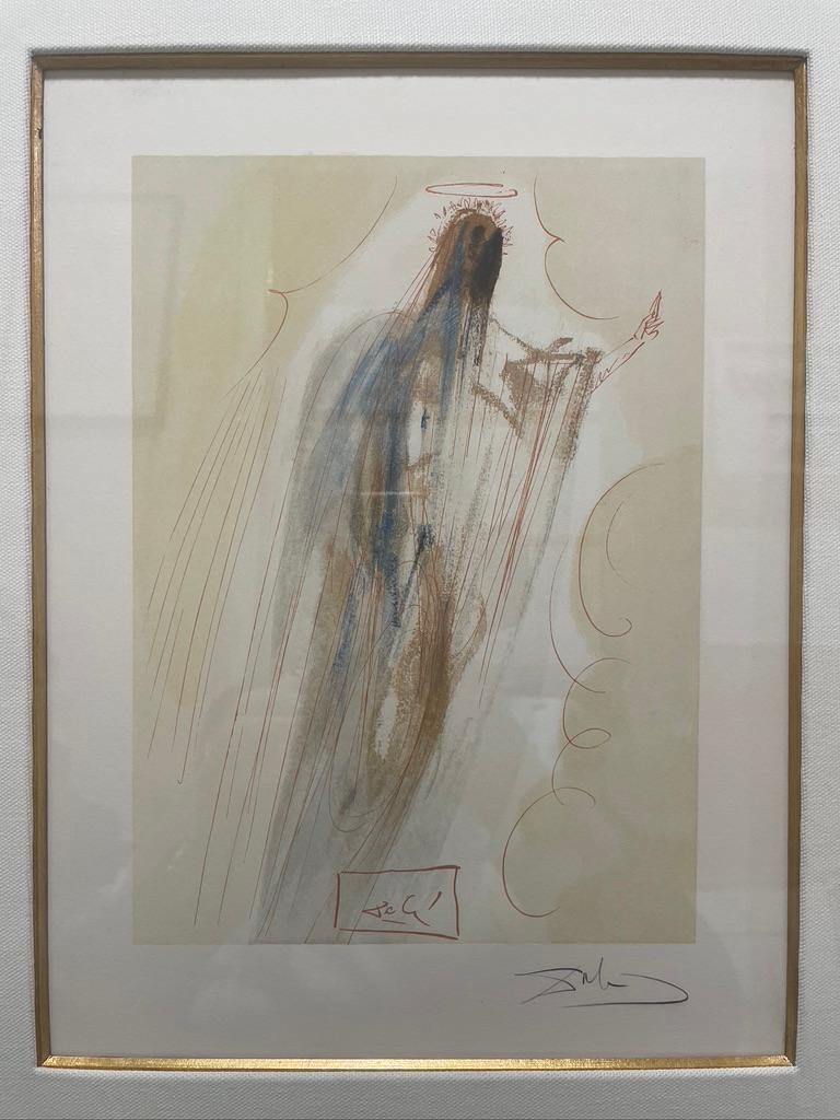 Salvador Dalí Figurative Print - Divine Comedie- Heaven Canto 30