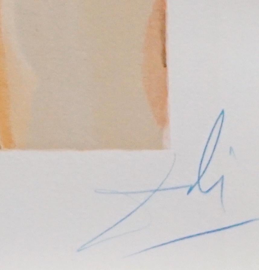 Divina Commedia Paradiso Canto 7 - Print di Salvador Dalí