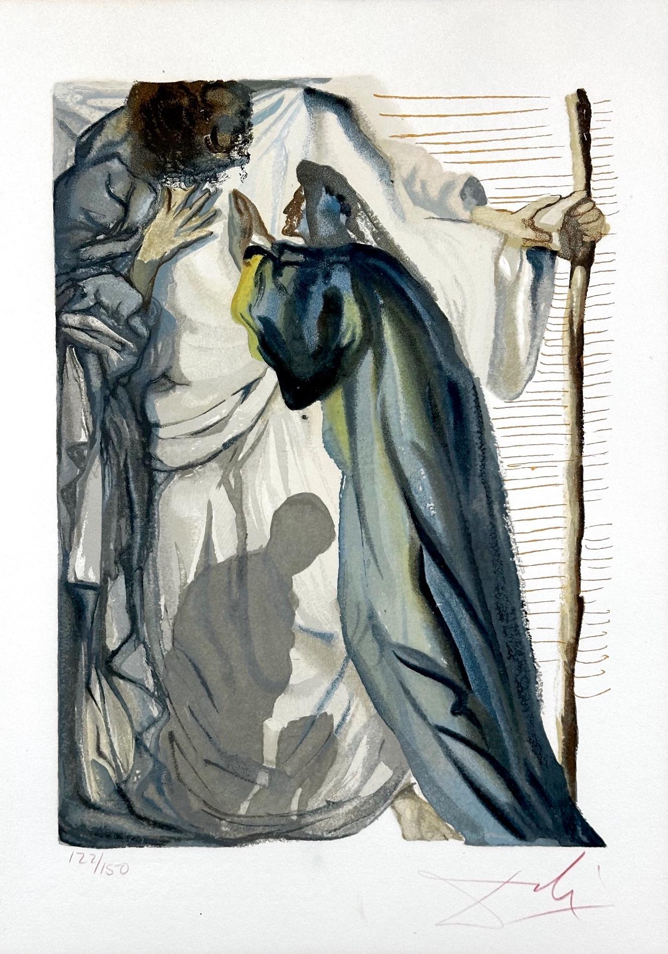 Divina Comedia Purgatorio Canto 14 - Print de Salvador Dalí