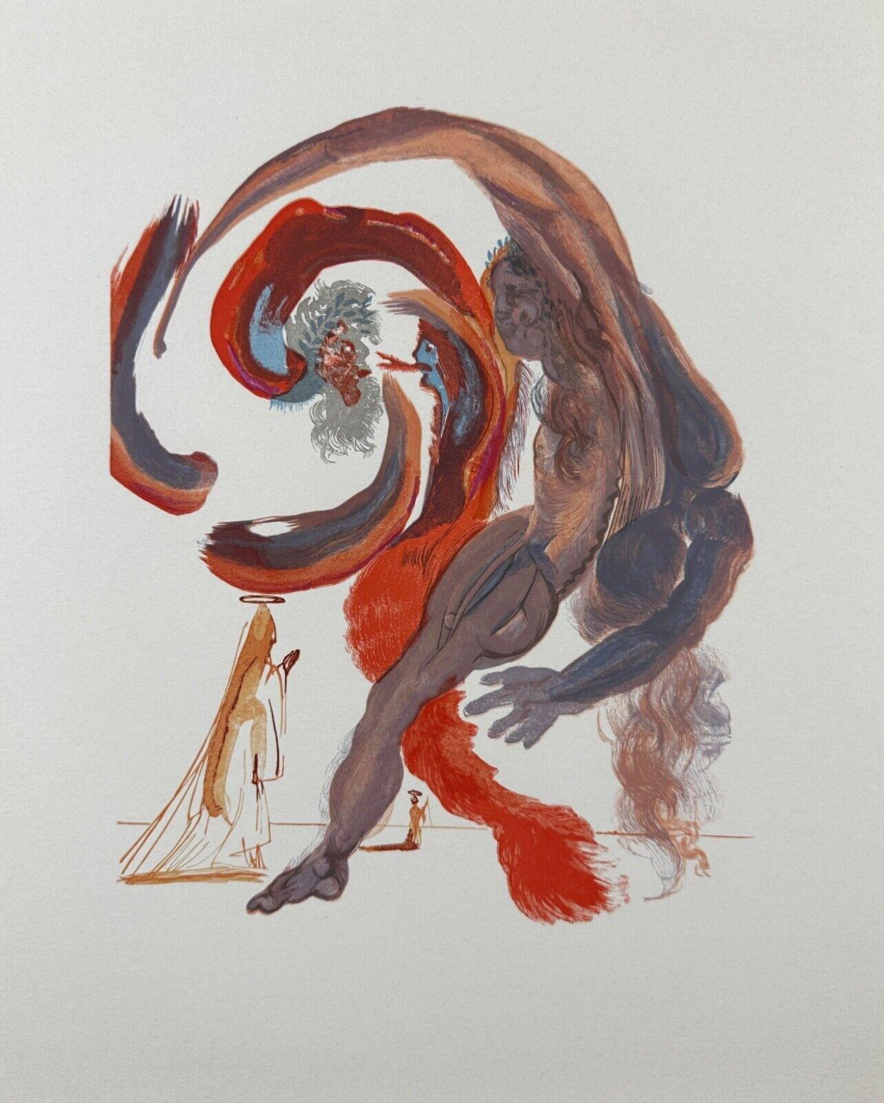 Divina Commedia Purgatorio Canto 18 Decomposizione (3 Pezzi) - Print Surrealismo di Salvador Dalí
