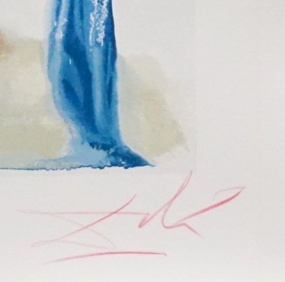 Divine Comedy Purgatory Canto 24 - Print by Salvador Dalí