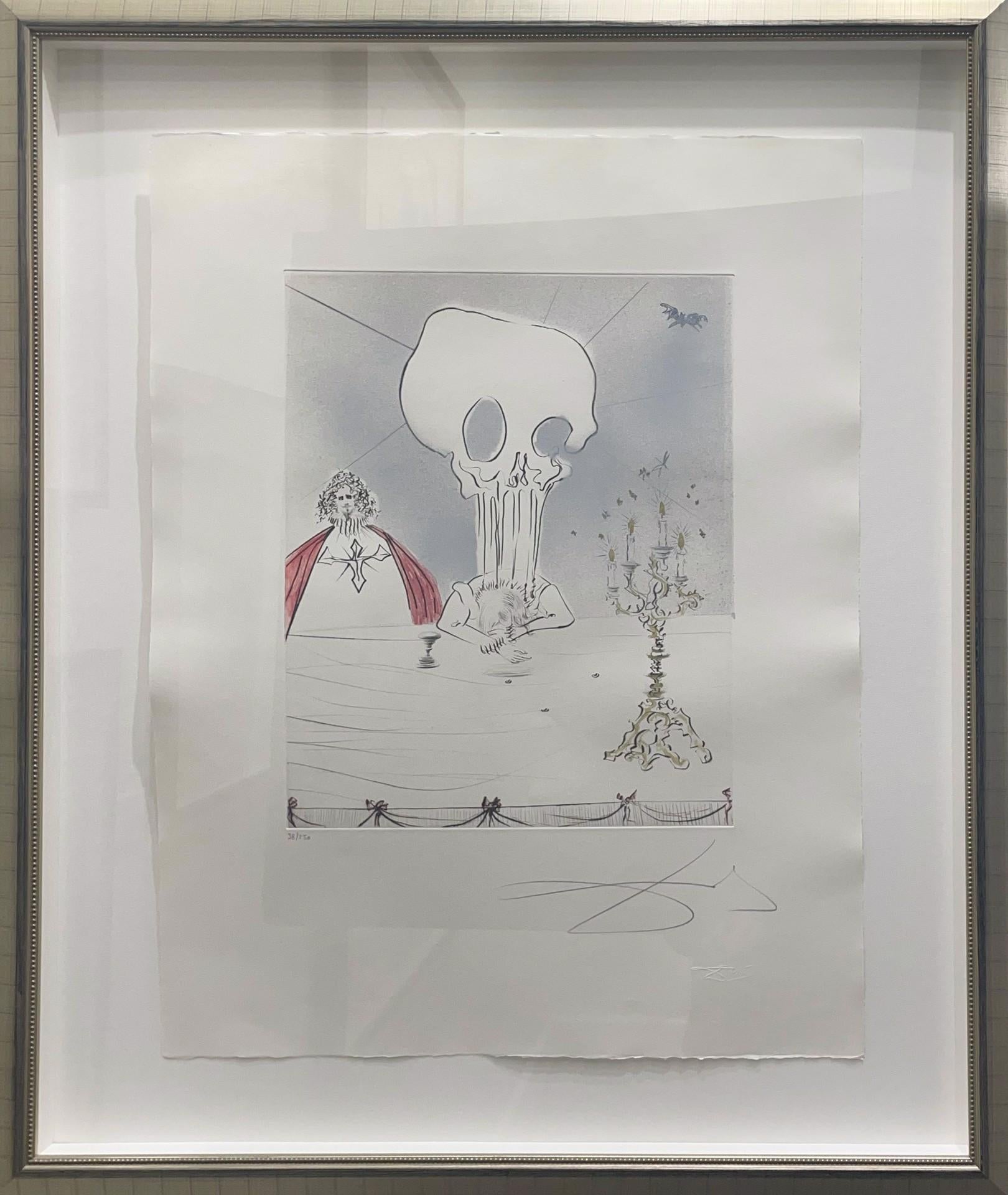 Don Juan : Le Banquet, publié en 1970 - Print de Salvador Dalí