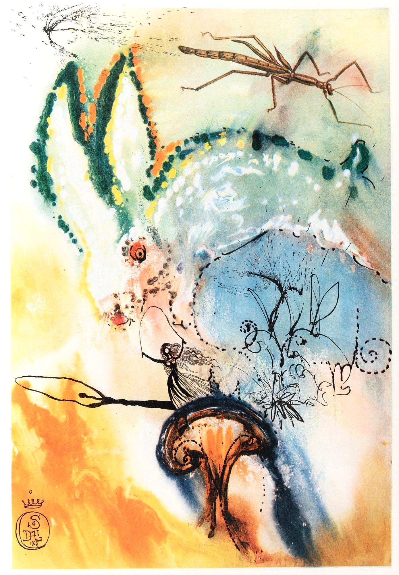 Héliogravure on Papeterie de Mandeure vélin paper. Paper Size: 16.93 x 11.22 inches. Inscription: Signed in the plate and unnumbered, as issued. Catalogue raisonné references: Dalí, Salvador, et al. Salvador Dalí: Catalogue Raisonné of Etchings and